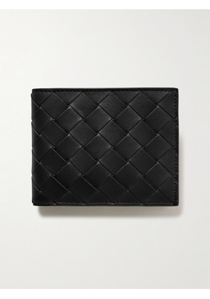 Bottega Veneta - Intrecciato Leather Billfold Wallet - Men - Black