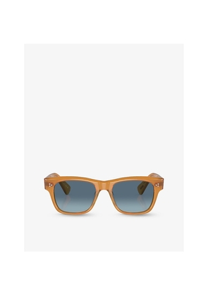 Oliver Peoples Ov5524Su Birell Sun Pillow-Frame Acetate Sunglasses