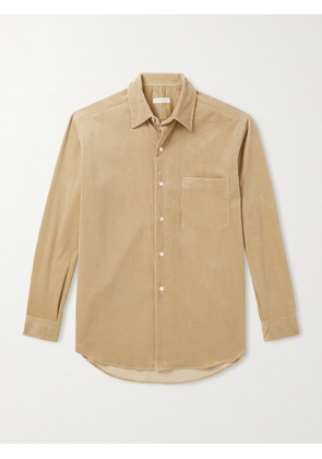 Kaptain Sunshine - Suvin Cotton-Corduroy Shirt - Men - Brown - 1