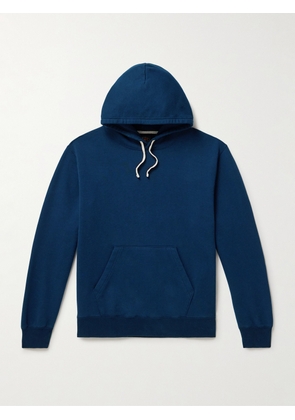 Beams Plus - Cotton-Jersey Hoodie - Men - Blue - S