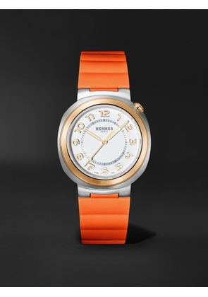 Hermès Timepieces - Cut Automatic 36mm Stainless Steel and Rubber Watch, Ref. No. 403234WW00 - Men - Gold