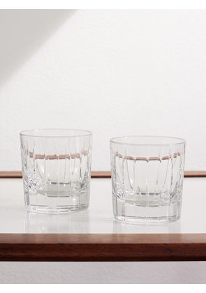 Christofle - Iriana Set of Two Crystal Old Fashioned Glasses - Men - Neutrals