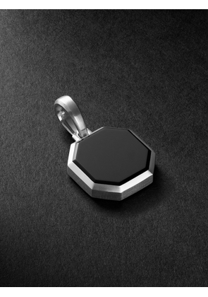 David Yurman - Sterling Silver Onyx Pendant - Men - Black