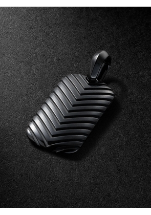 David Yurman - Chevron Titanium Pendant - Men - Black