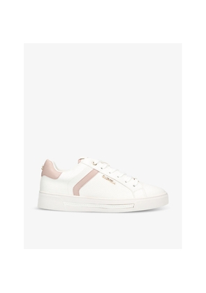 Womens Carvela Daze Leather Low-Top Trainers