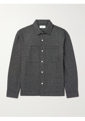 Mr P. - Twill Overshirt - Men - Gray - XS
