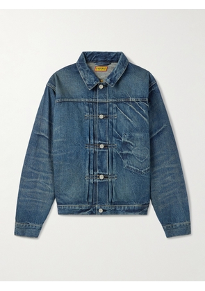 Human Made - Future Embroidered Denim Jacket - Men - Blue - S