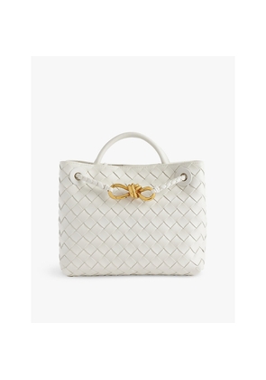 Womens Bottega Veneta Andiamo Leather Top-Handle Bag
