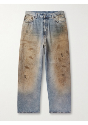 Acne Studios - Straight-Leg Distressed Jeans - Men - Blue - IT 46
