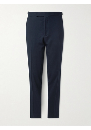 Mr P. - Philip Slim-Fit Super 150s Wool Suit Trousers - Men - Blue - 28