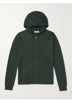 Mr P. - Wool and Cashmere-Blend Zip-Up Hoodie - Men - Green - XS