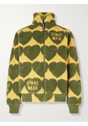 Human Made - Heart Fleece Jacket - Men - Green - S