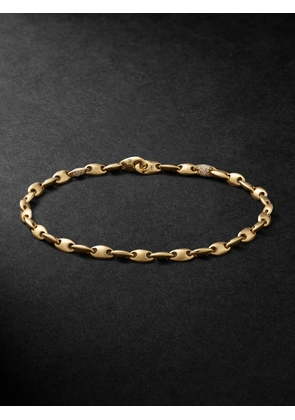MAOR - Neo 18-Karat Gold Diamond Chain Bracelet - Men - Gold - M