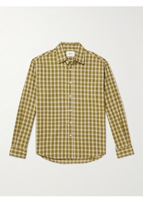 NN07 - Deon 5465 Organic Cotton-Flannel Shirt - Men - Green - S