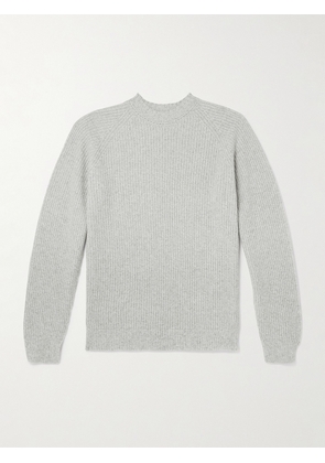 John Smedley - Oxnard Recycled Cashmere and Wool-Blend Sweater - Men - Gray - S