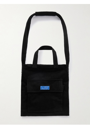 mfpen - Routine Logo-Appliquéd Brushed-Twill Tote Bag - Men - Black