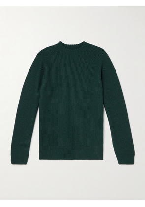 John Smedley - Recycled Cashmere and Wool-Blend Sweater - Men - Green - S