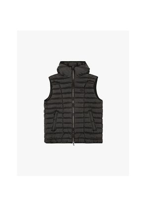 Mens Diesel W-Temple Quilted Shell Gilet