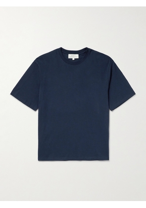 Studio Nicholson - Bric Oversized Cotton-Jersey T-Shirt - Men - Blue - S