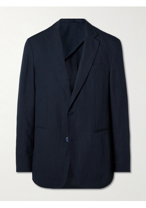 Orlebar Brown - Garret Unstructured Linen Suit Jacket - Men - Blue - S
