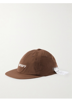Satisfy - Logo-Embroidered PeaceShell™ Running Cap - Men - Brown