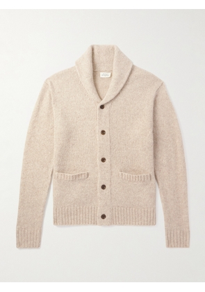 Hartford - Shawl-Collar Knitted Cardigan - Men - Neutrals - S