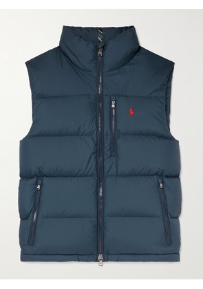 Polo Ralph Lauren - Gorham Logo-Embroidered Quilted Padded Shell Down Jacket - Men - Blue - S