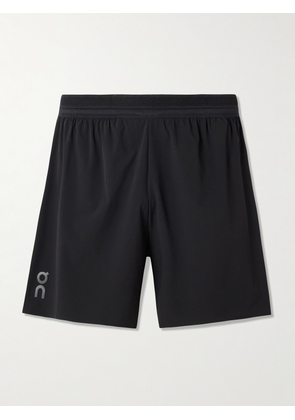 ON - 5" Performance 2/1 Stretch Recycled-Shell Running Shorts - Men - Black - XS