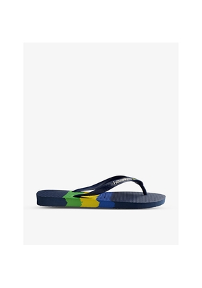 Womens Havaianas Brazil Tech Rubber Flip-Flops