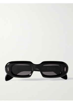 Cutler and Gross - The Great Frog Oval-Frame Acetate Sunglasses - Men - Black