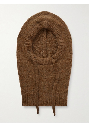 A Kind Of Guise - Altan Alpaca-Blend Balaclava - Men - Brown