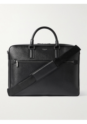 Serapian - Evoluzione Cross-Grain Leather Briefcase - Men - Black