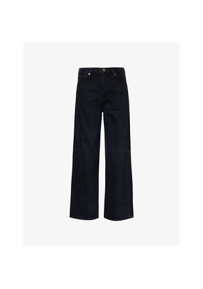 Womens Agolde Ren Wide-Leg High-Rise Cotton Denim Jeans
