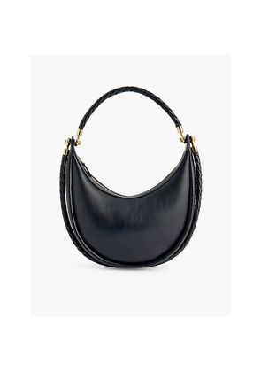 Womens Bottega Veneta Hula Hoop Leather Hobo Bag