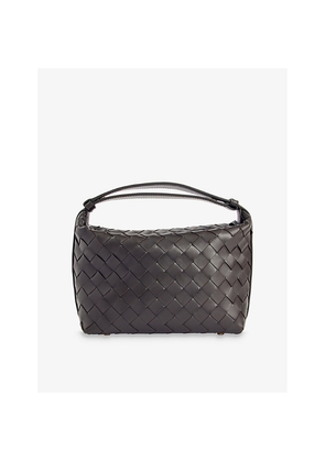Womens Bottega Veneta Wallace Mini Leather Top-Handle Bag
