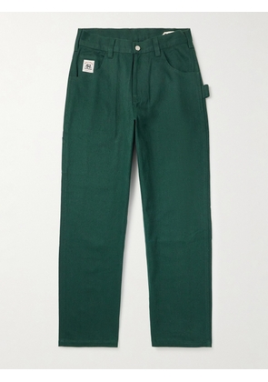 BODE - Knolly Brook Straight-Leg Cotton-Twill Trousers - Men - Green - UK/US 28