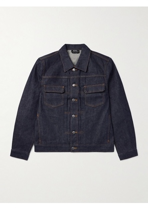 A.P.C. - Selvedge Denim Jacket - Men - Blue - XS
