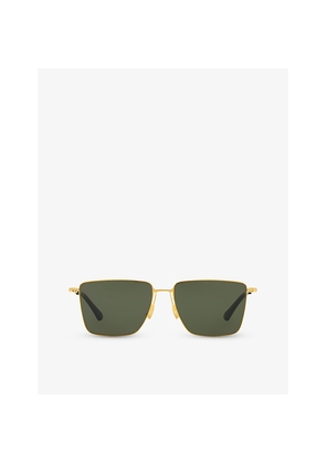 Bottega Veneta 6J000422 Bv1267S Square-Frame Metal Sunglasses