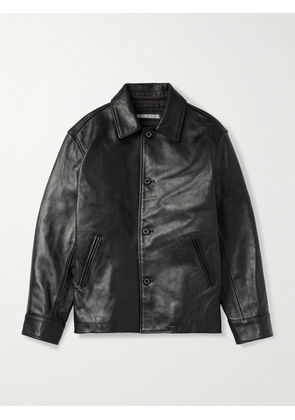 Neighborhood - Leather Jacket - Men - Black - S