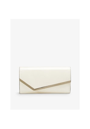 Womens Jimmy Choo Emmie Patent-Leather Clutch