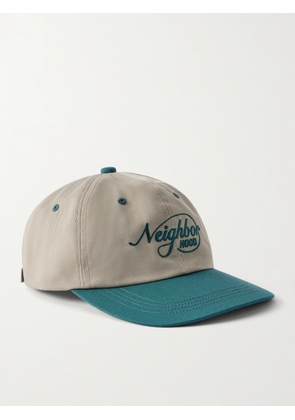 Neighborhood - Two-Tone Logo-Embroidered Twill Baseball Cap - Men - Green