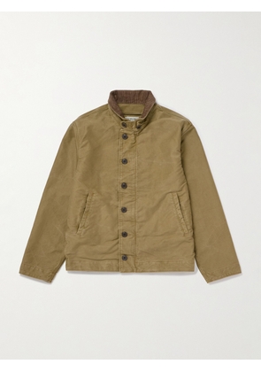 RRL - Corduroy-Trimmed Cotton Jacket - Men - Green - XS