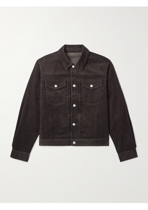 Mr P. - Cotton-Corduroy Trucker Jacket - Men - Brown - XS