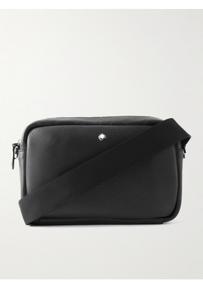 Montblanc - Full-Grain Leather Messenger Bag - Men - Black