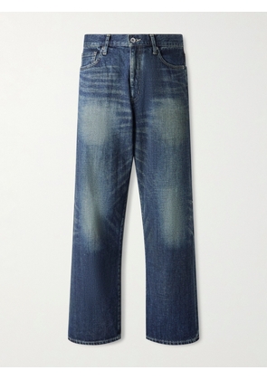 Neighborhood - Wide-Leg Selvedge Jeans - Men - Blue - S