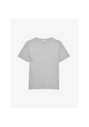 Mens Reiss Bless Crewneck Cotton-Jersey T-Shirt