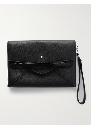 Montblanc - Full-Grain Leather Pouch - Men - Black