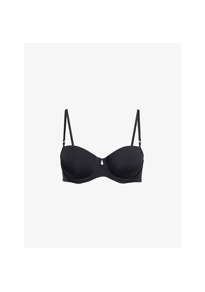 Womens Calvin Klein Sculpt Lift Woven Balconette Bra