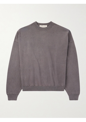 Remi Relief - Cotton-Jersey Sweatshirt - Men - Brown - S