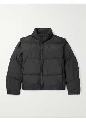 Laminar - Quilted Shell Down Jacket - Men - Black - S
